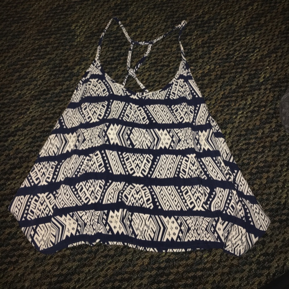 Patterned tank top